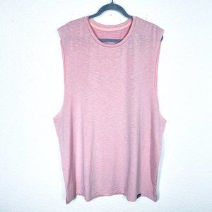 YoungLA Shirt Mens Extra Large Muscle Tank Tee Gym Workout Casual Light Pink NEW